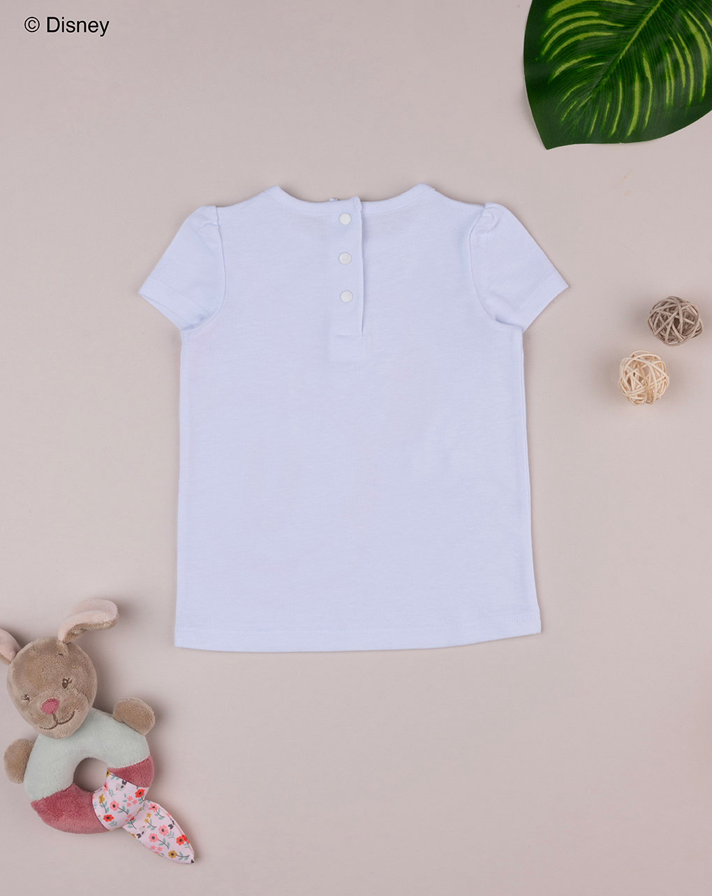 T-shirt bimba minnie bianca/rosa - Prénatal