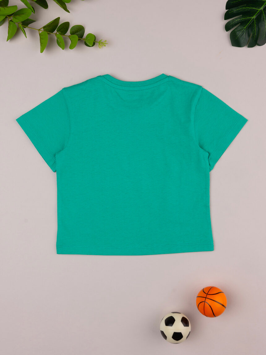 T-shirt bimbo verde - Prénatal