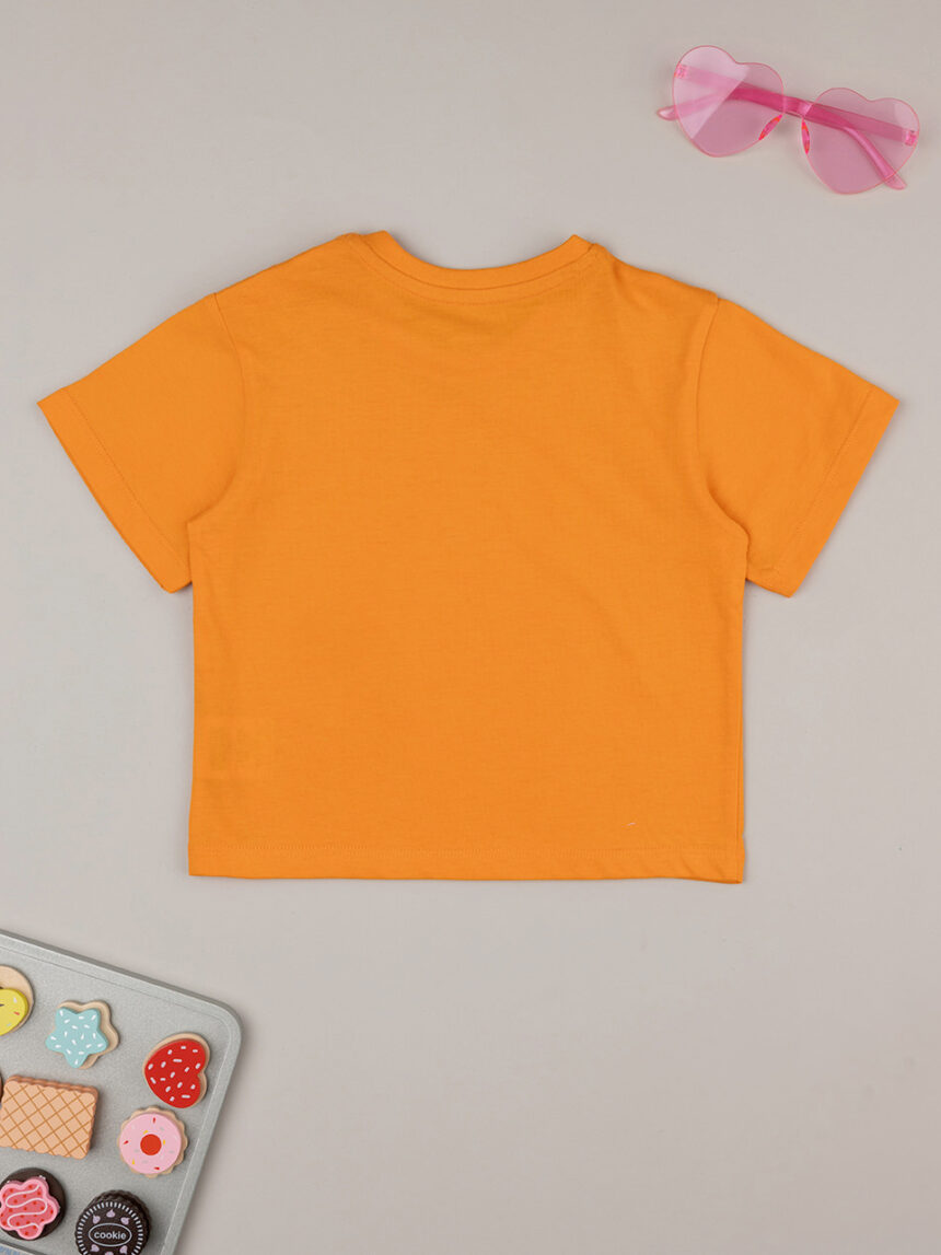 T-shirt laranja de manga curta - Prénatal
