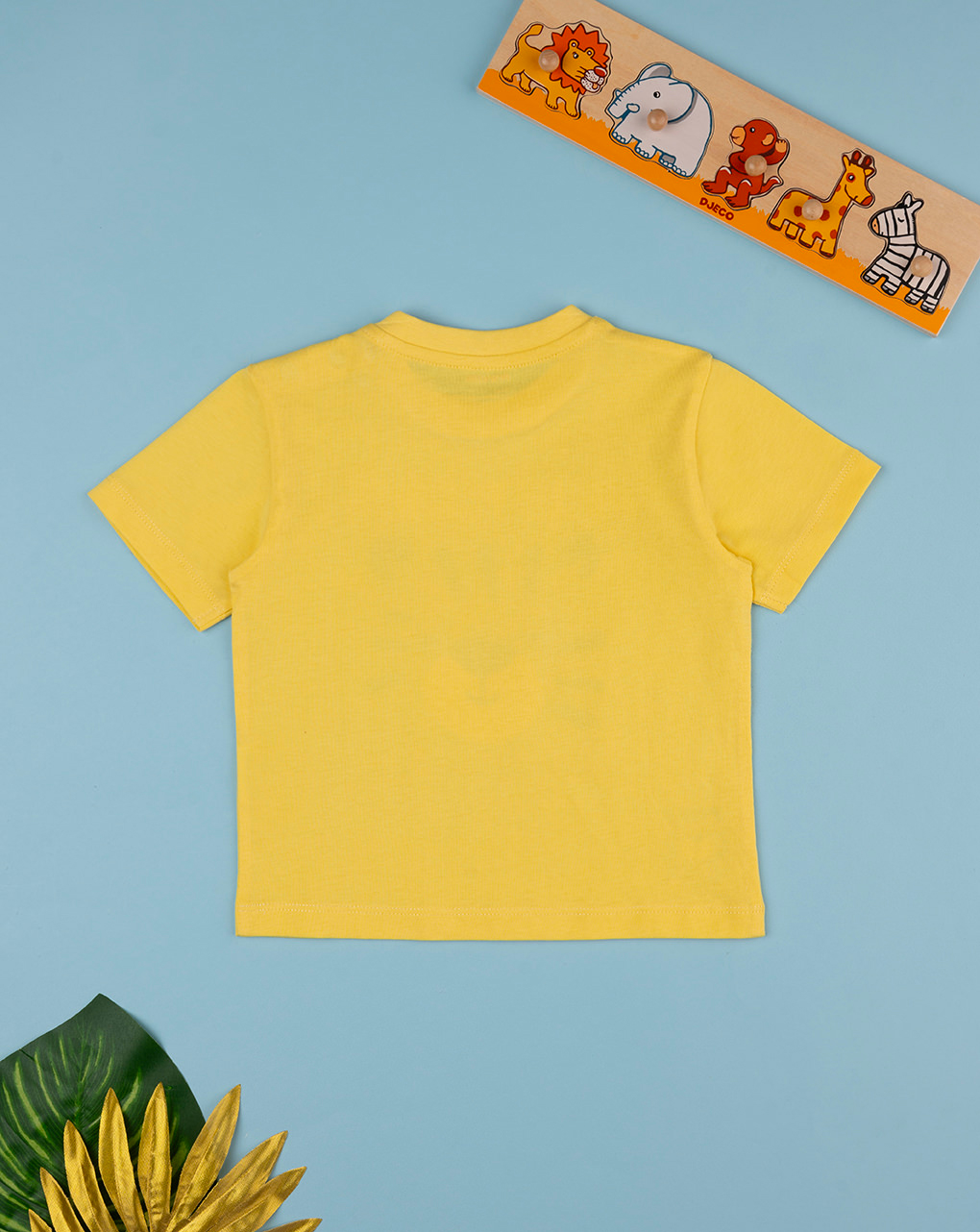 T-shirt para criança com estampado amarelo - Prénatal