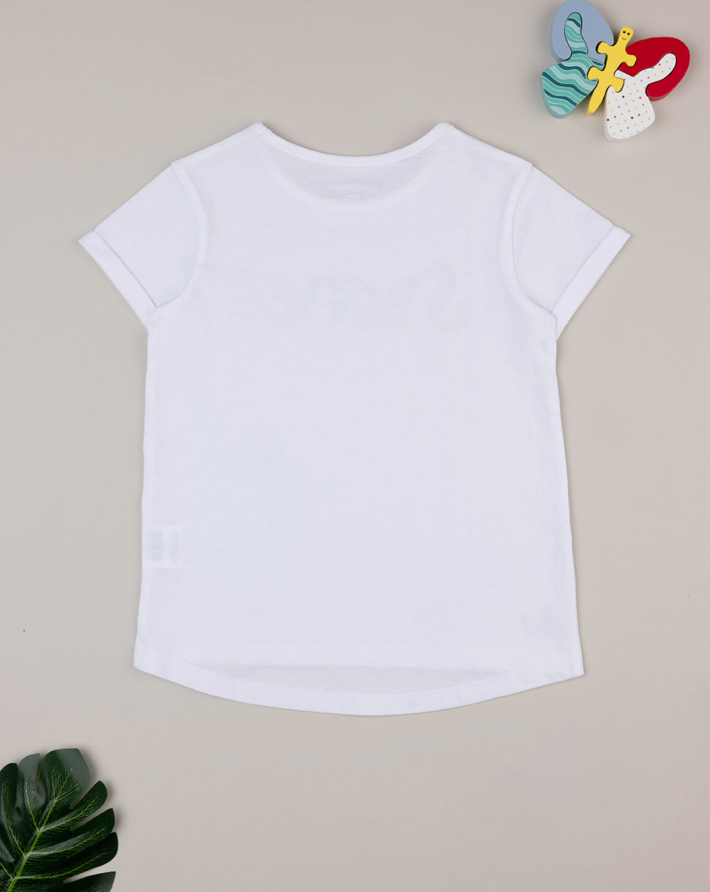 T-shirt branca de menina "sweet - Prénatal