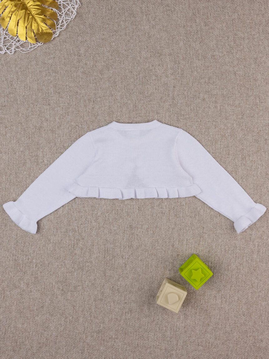 Casaco de malha bimba tricot bianco - Prénatal