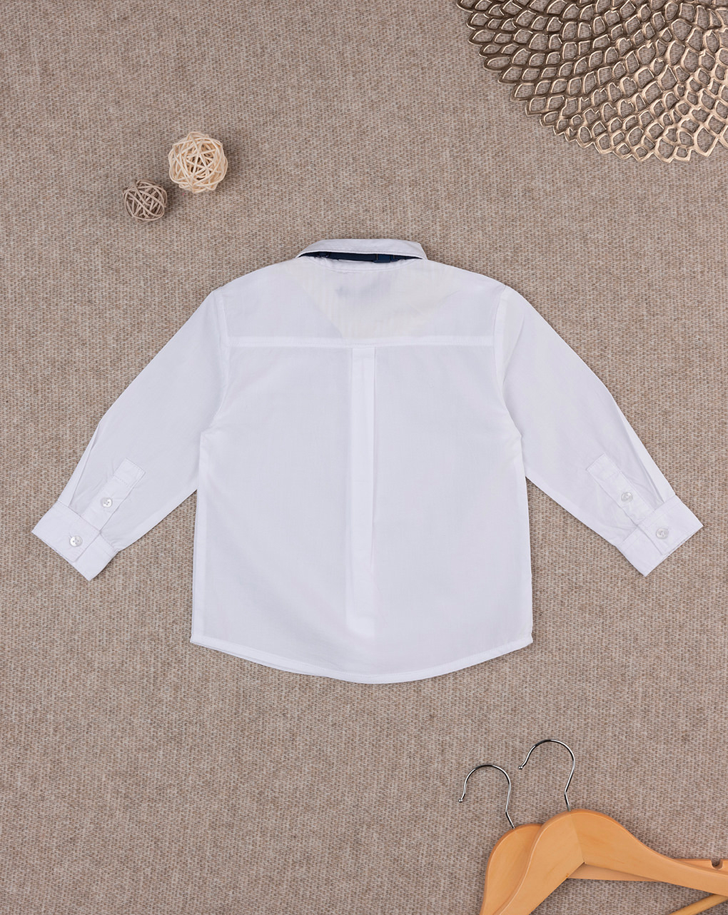 Camisa branca para bebé - Prénatal
