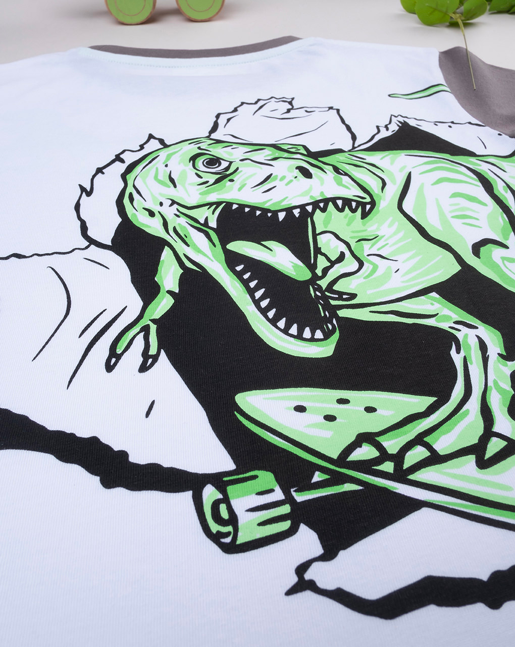 T-shirt de meia manga "t-rex - Prénatal
