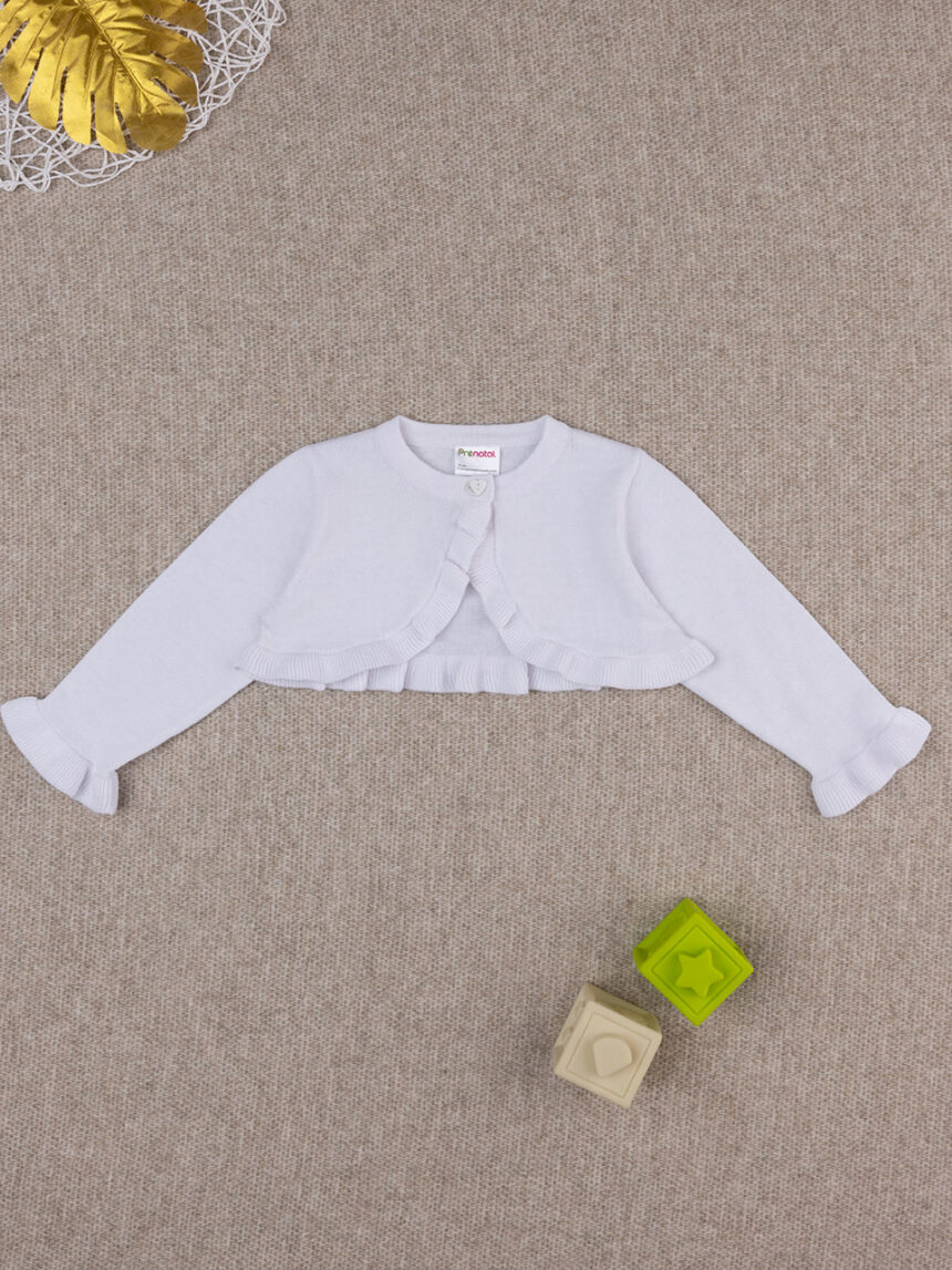 Casaco de malha bimba tricot bianco - Prénatal