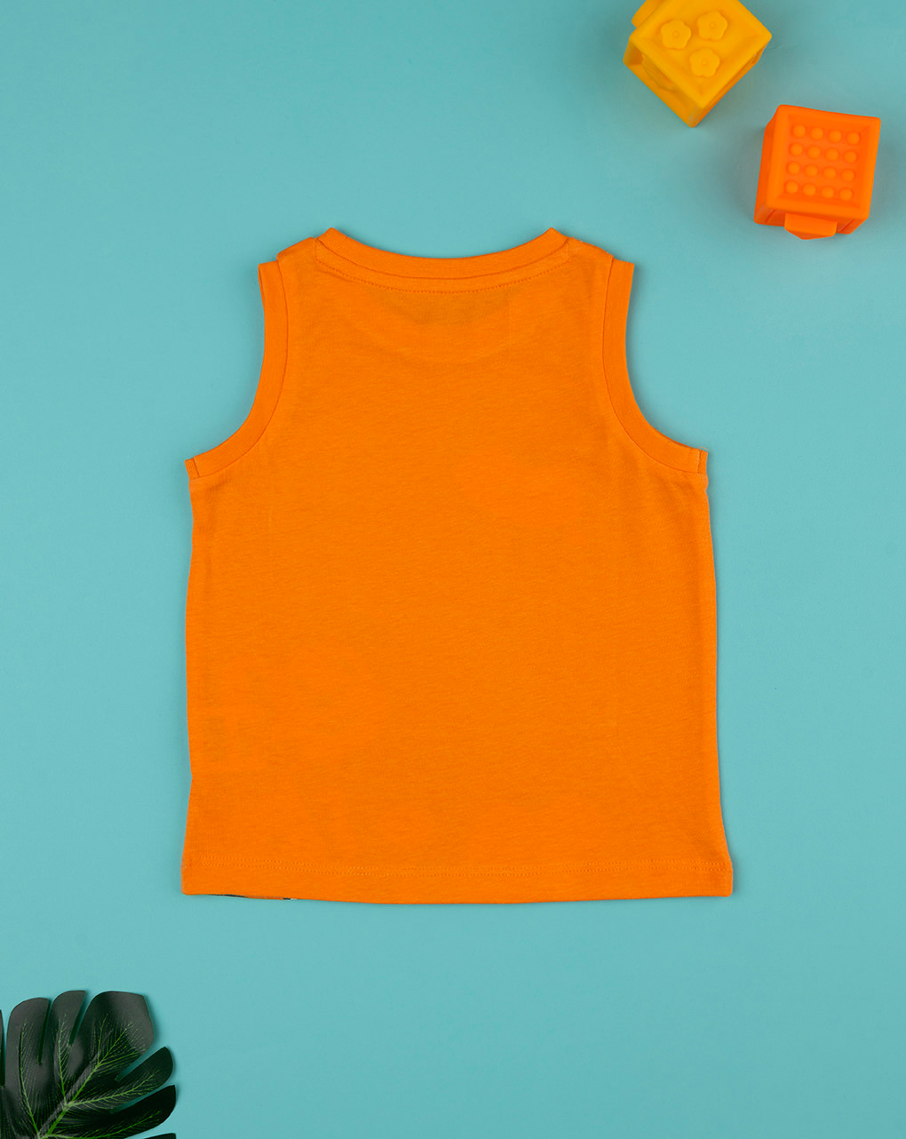 Camisola interior laranja para bebé - Prénatal