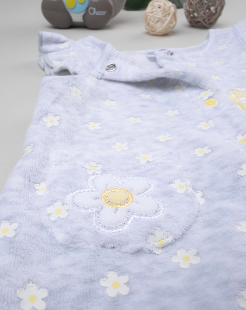 Camisola "flores" para bebé menina - Prénatal