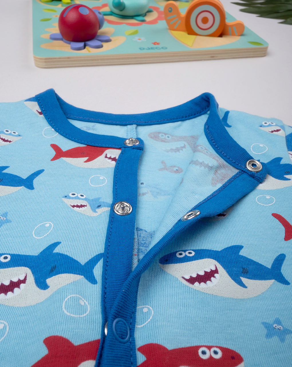 Camisola para bebé recém-nascido "sharks - Prénatal