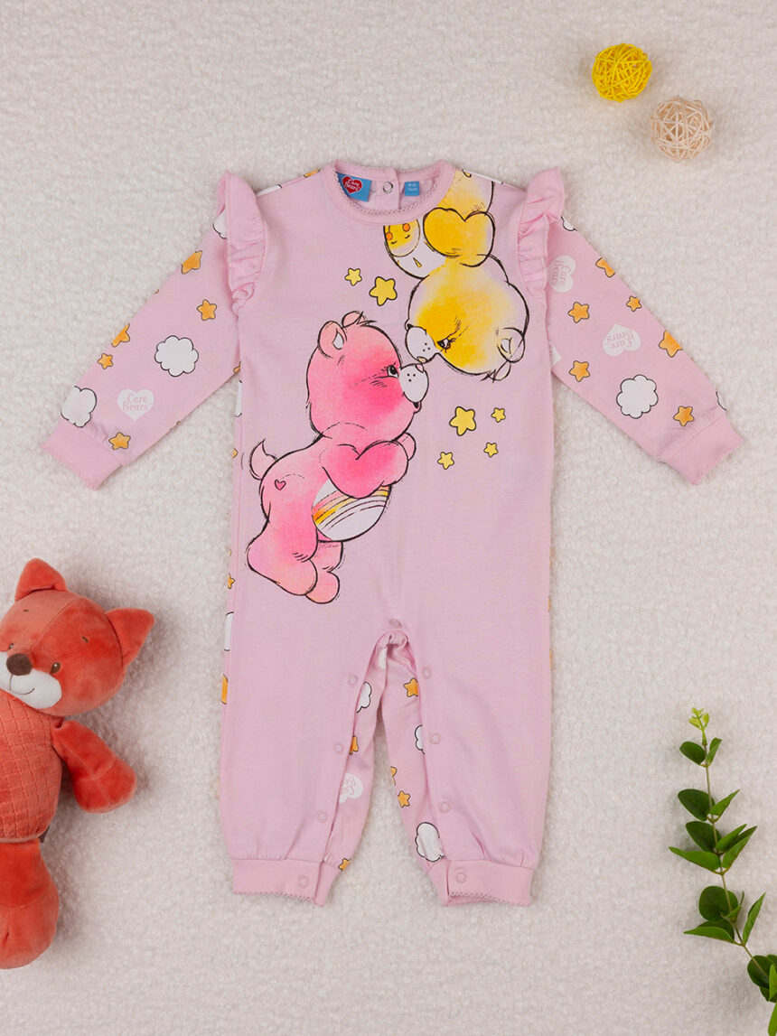 Pijama de uma peça "ursos" para bebé menina - Prénatal