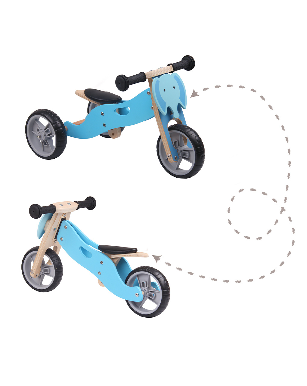 Minibike 2 em 1 - elefante - proludis toys - Pro