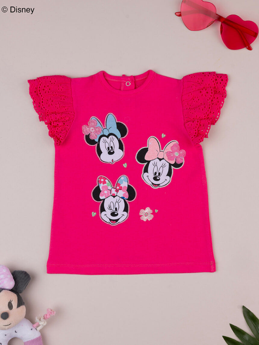 T-shirt bimba minnie rosa - Prénatal