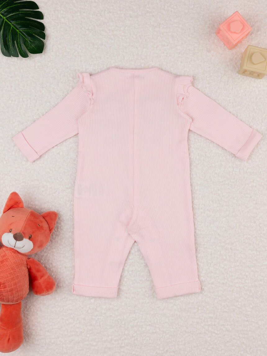 Fato de dormir rosa para bebé menina - Prénatal