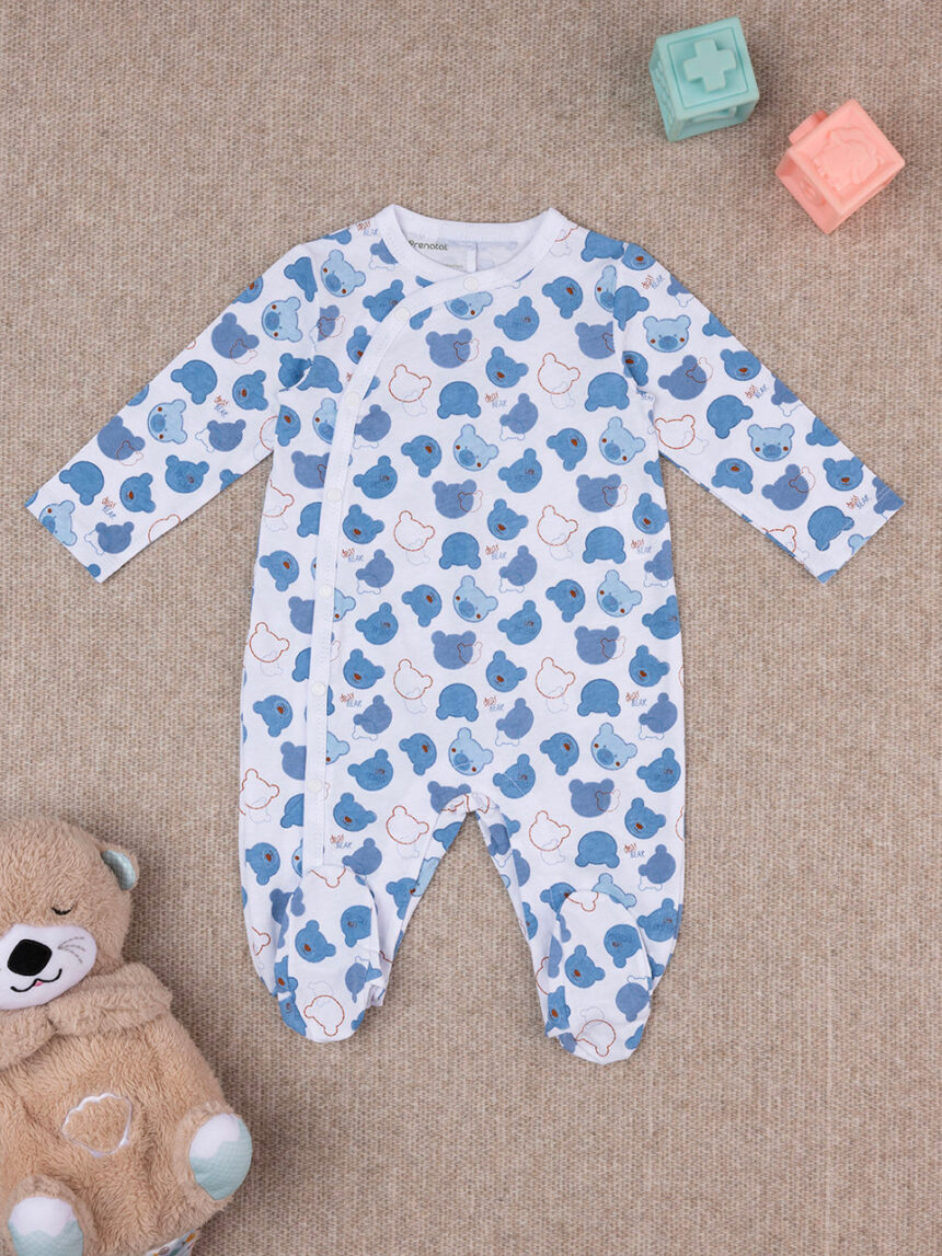 Fato de dormir em camisola para bebé com ursos - Prénatal