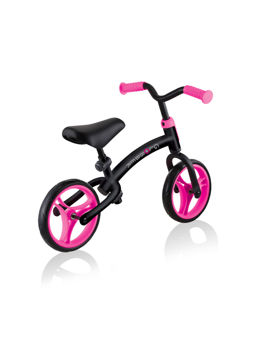 Go bike - nero e rosa neon - globber - Globber