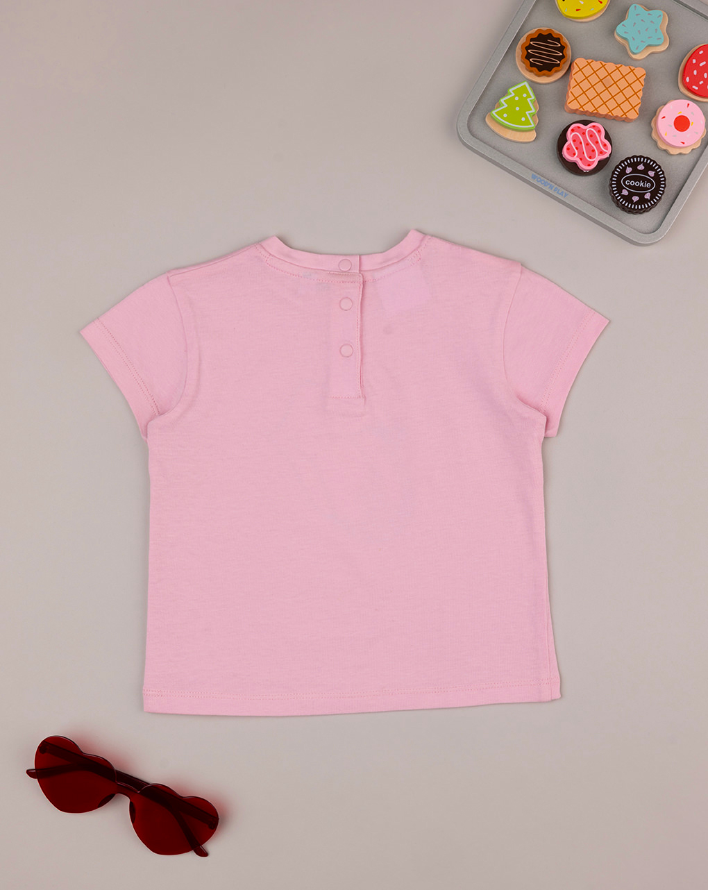 T-shirt bimba rosa stampata - Prénatal