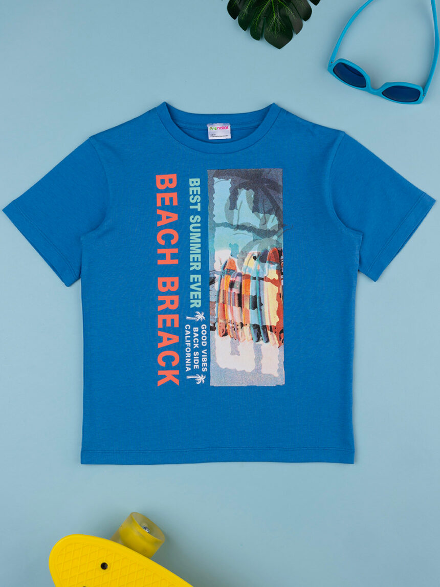 T-shirt bimbo blu - Prénatal