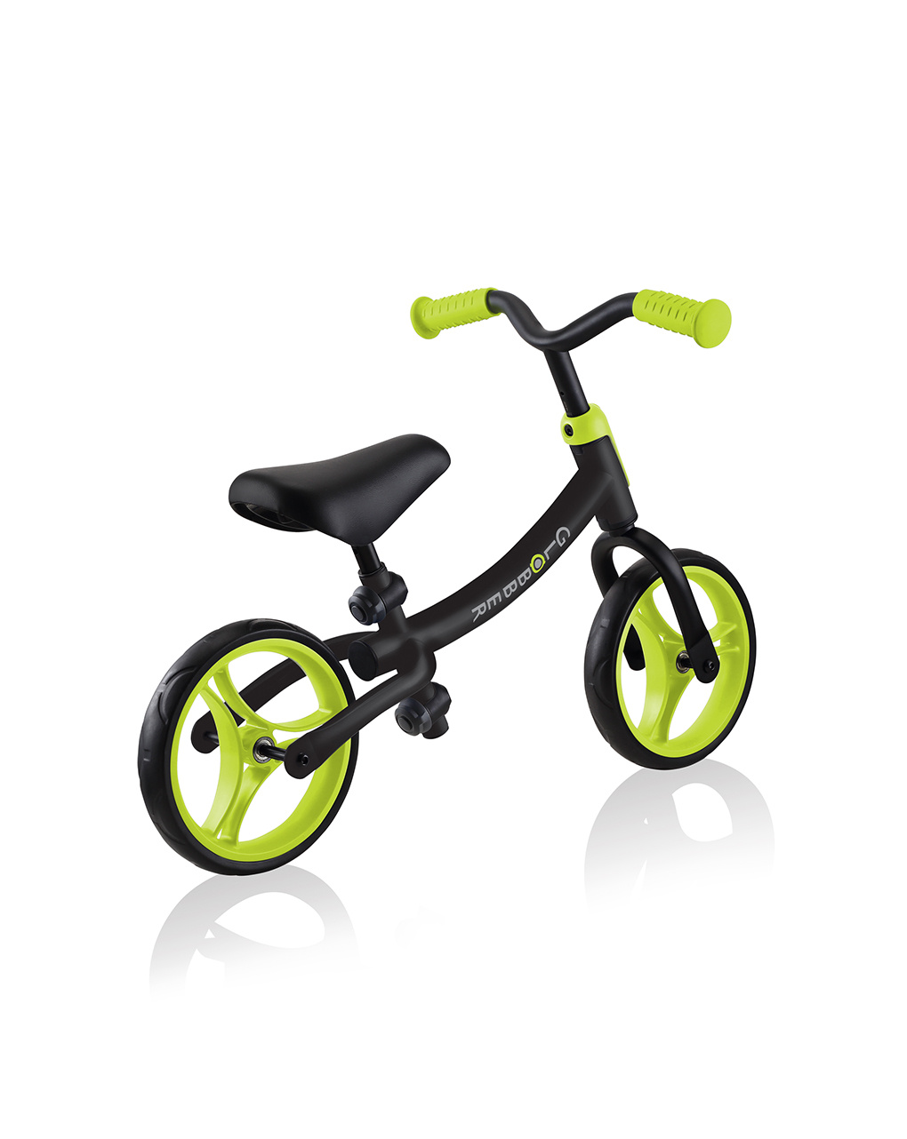 Go bike - preto e verde lima - globber - Globber