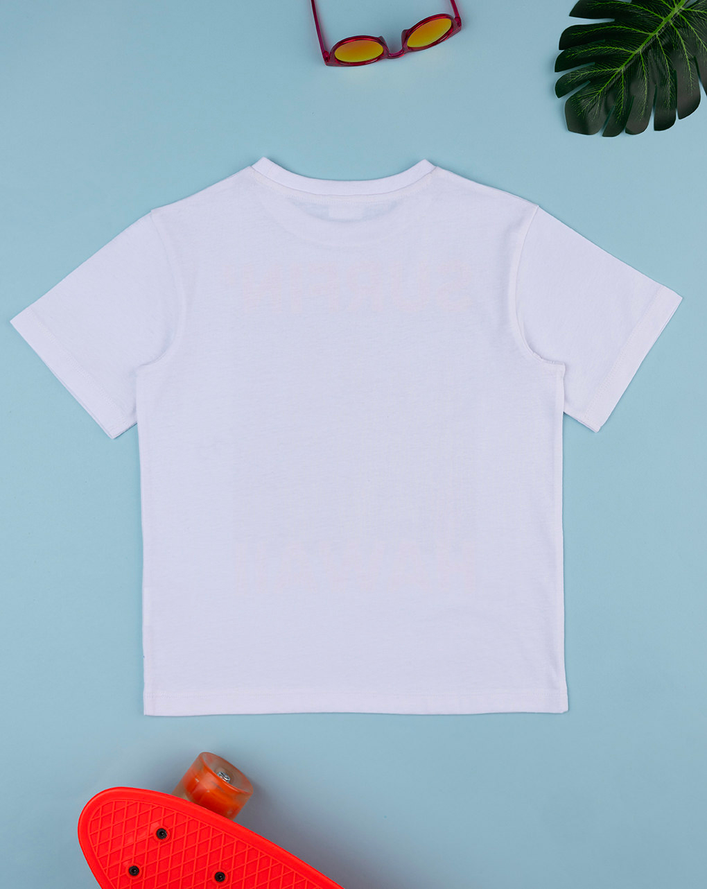 T-shirt branca estampada para criança - Prénatal