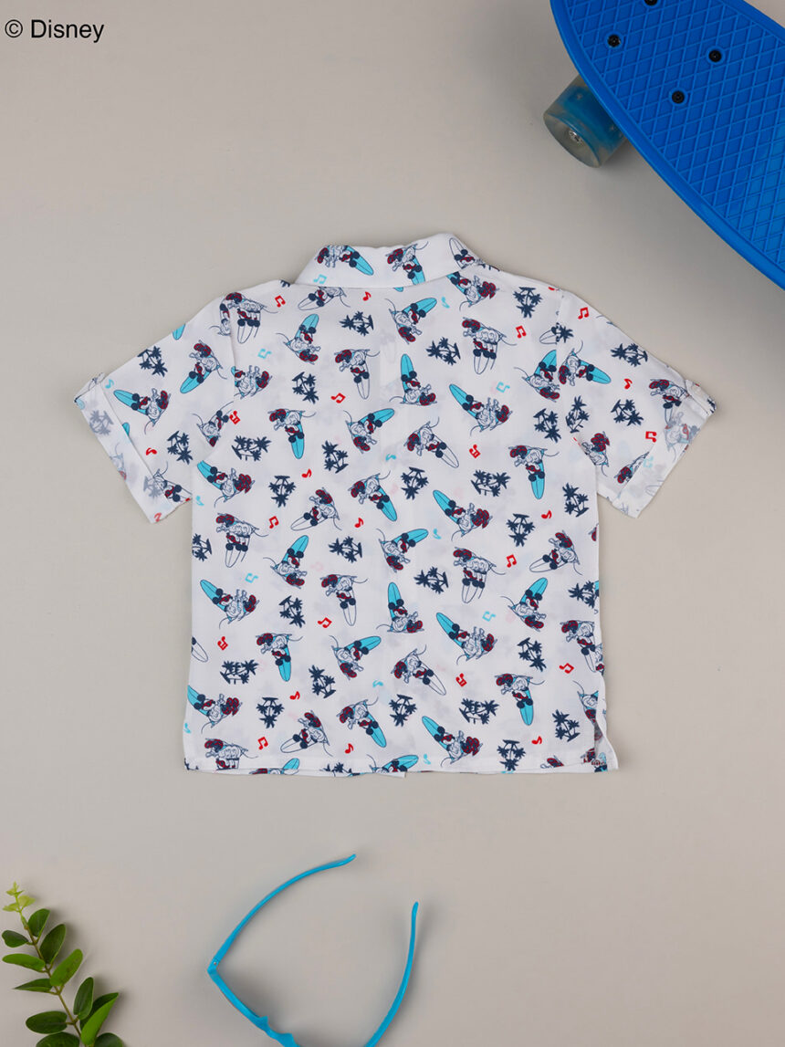 Camisa de fantasia para rapaz em algodão orgânico - Prénatal