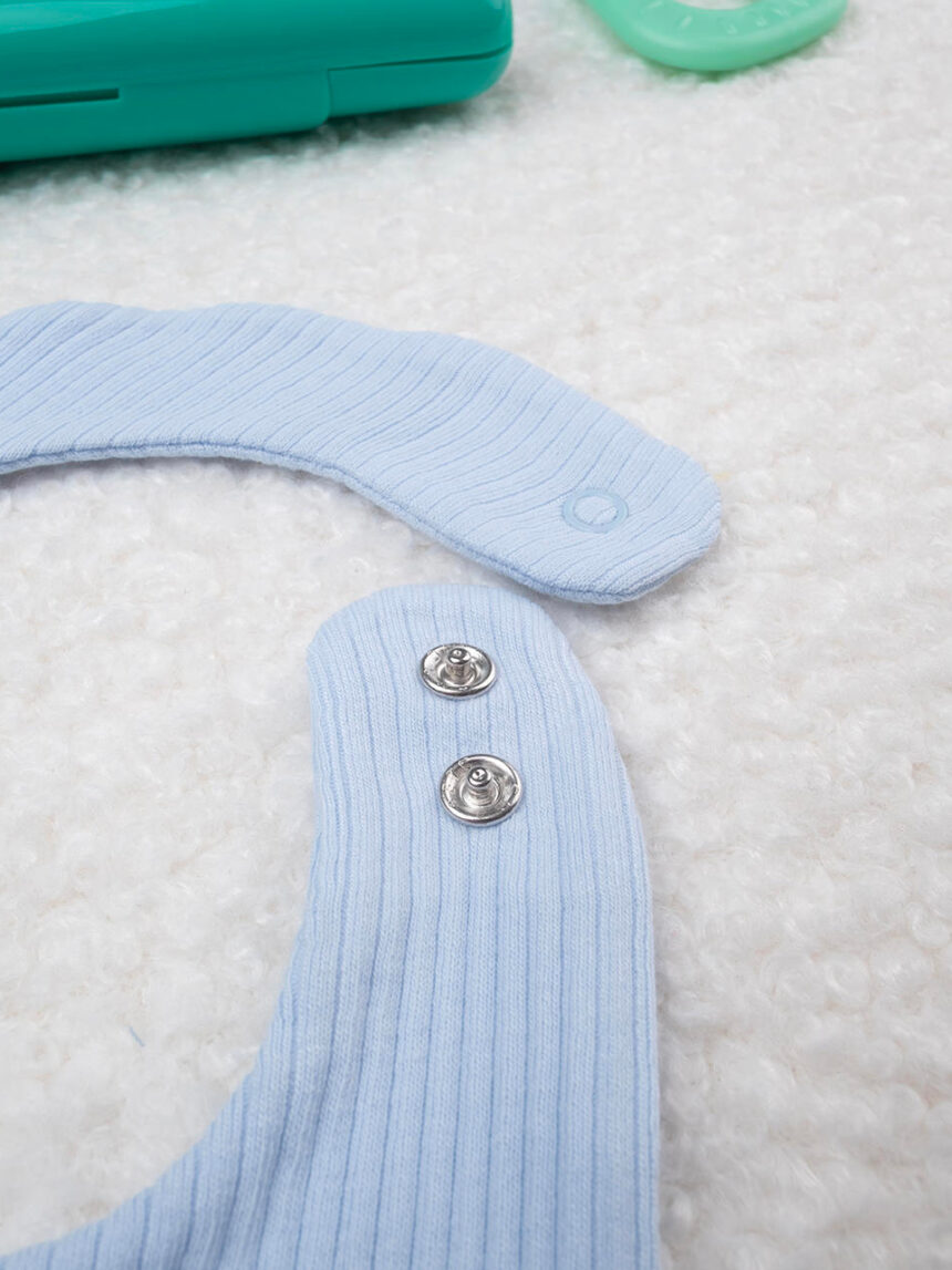 Babete de bebé azul claro - Prénatal