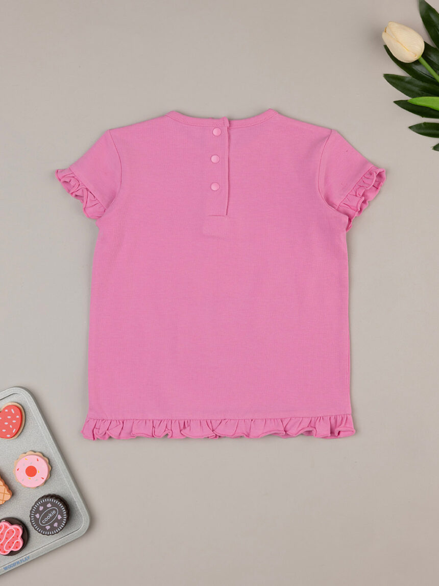 T-shirt bimba rosa marie - Prénatal
