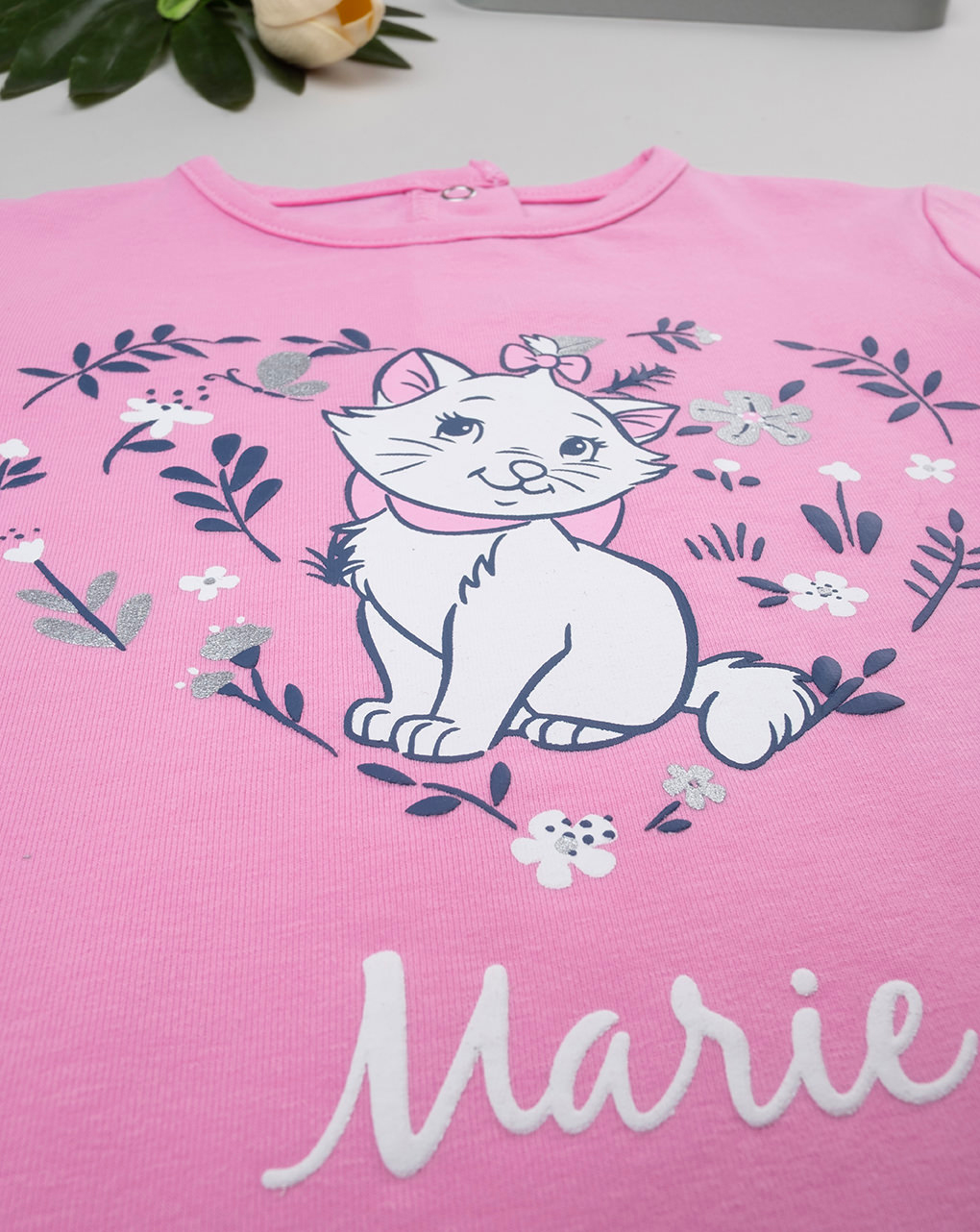 T-shirt bimba rosa marie - Prénatal