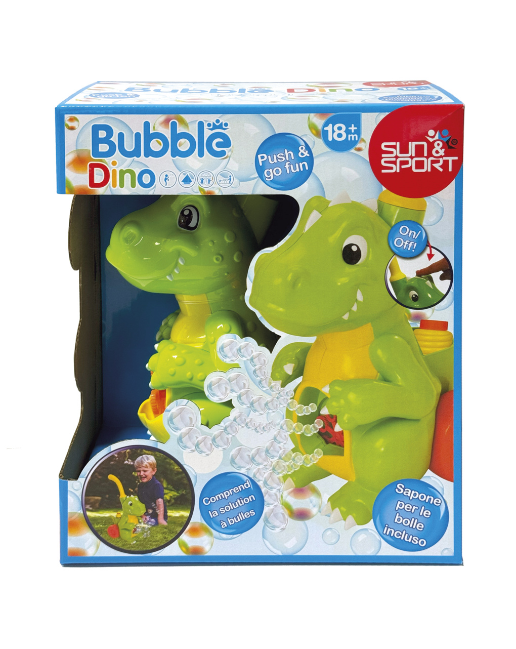 Bubble dino - sol e desporto - Sun&Sport