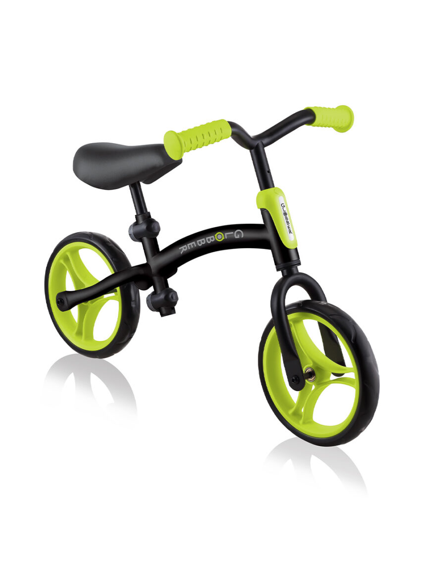 Go bike - preto e verde lima - globber - Globber