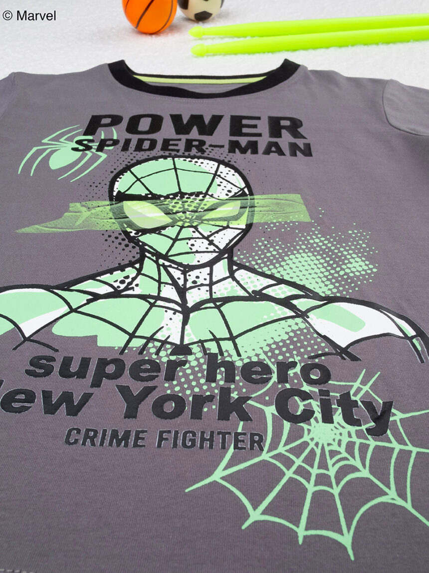 T-shirt "spiderman" de manga curta para criança - Prénatal