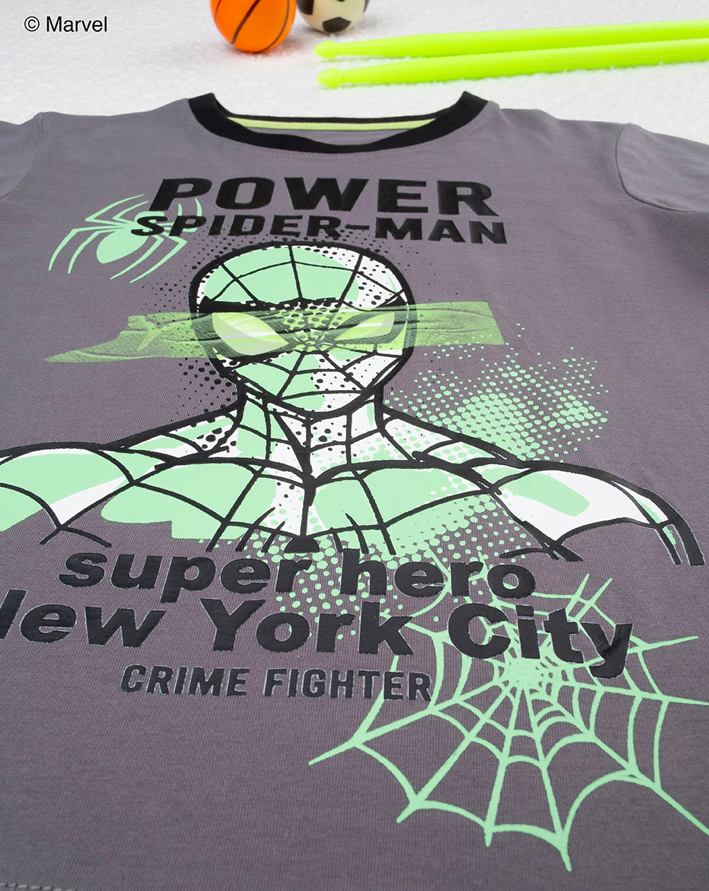 T-shirt "spiderman" de manga curta para criança - Prénatal