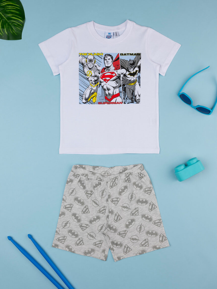 Pijama de duas peças para rapaz super-heróis - Prénatal