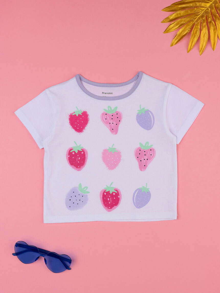 T-shirt corações para bebé - Prénatal