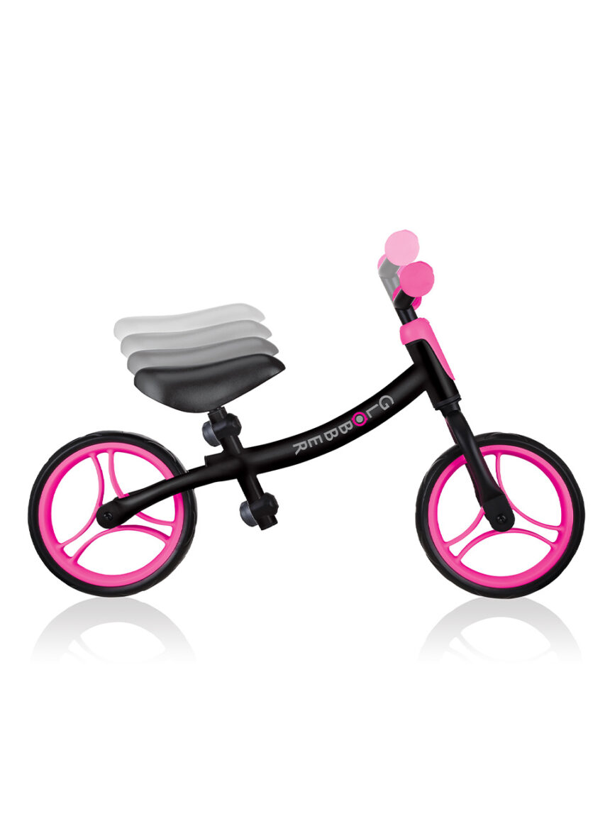 Go bike - nero e rosa neon - globber - Globber