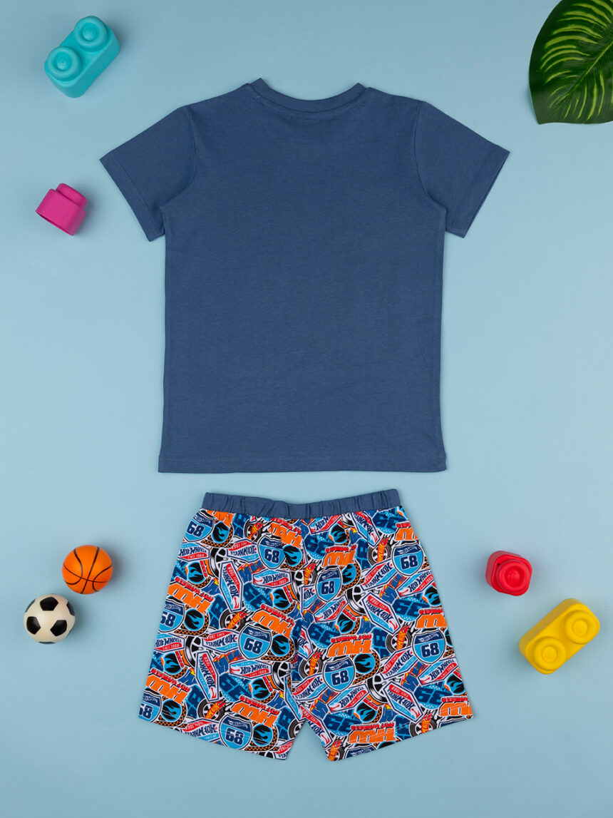 Pijama de verão para rapaz "hoot wheels - Prénatal
