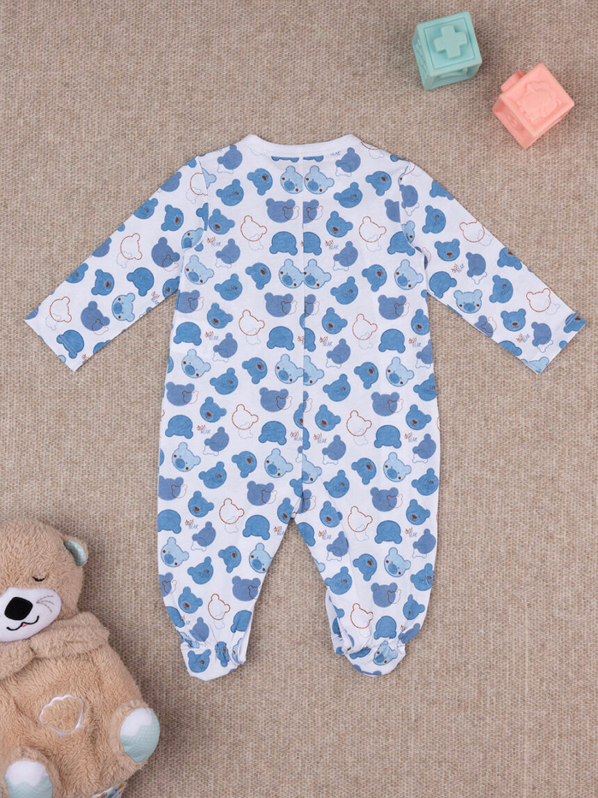 Fato de dormir em camisola para bebé com ursos - Prénatal