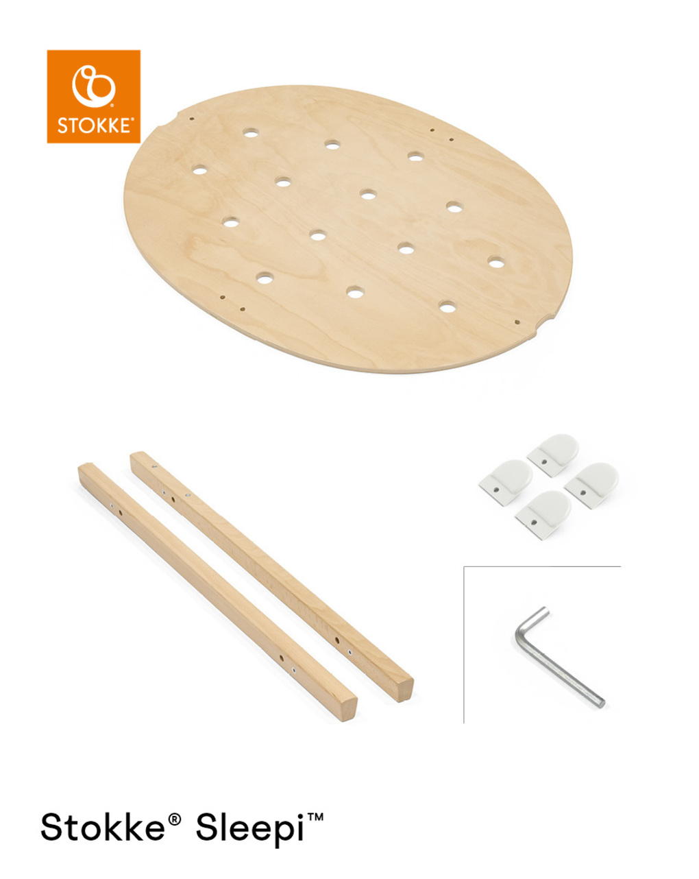 Kit de redimensionamento para stokke® sleepi™ v3 natural - stokke - Stokke