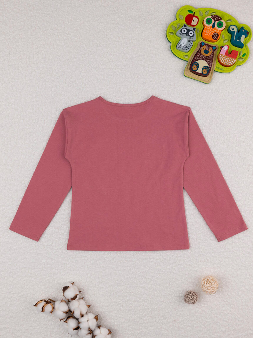 T-shirt bimba rosa stampata - Prénatal