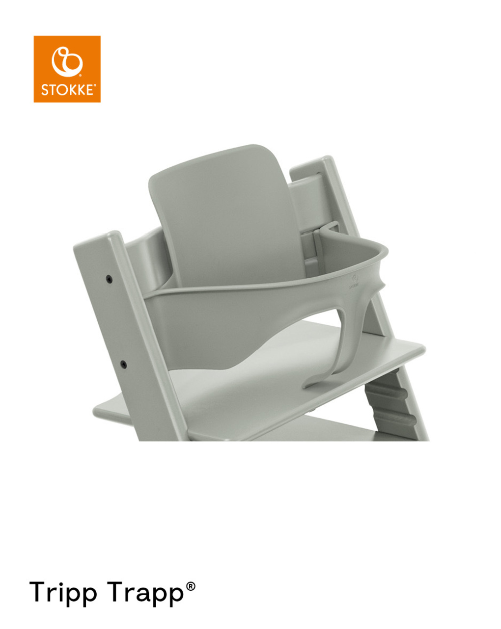 Tripp trapp® baby set² verde glaciar - stokke - Stokke