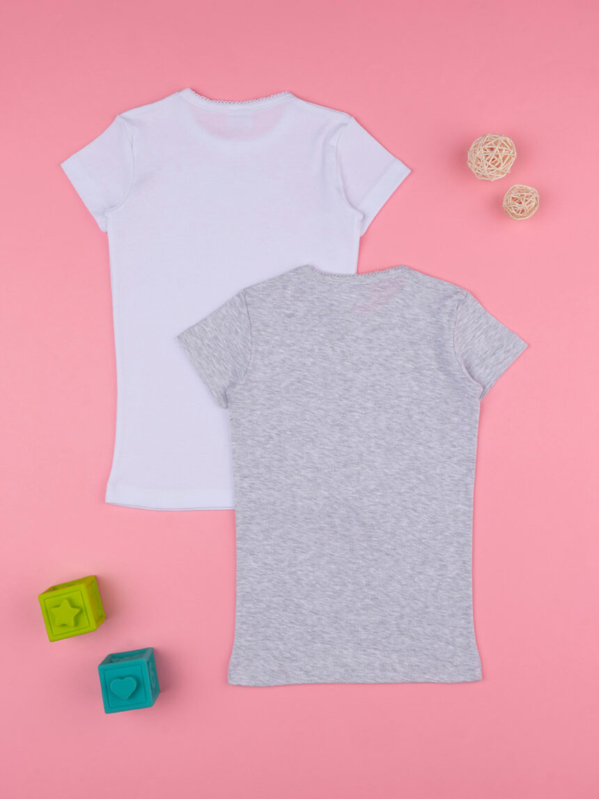 Pack 2 t-shirt bimba unicorni algodão - Prénatal