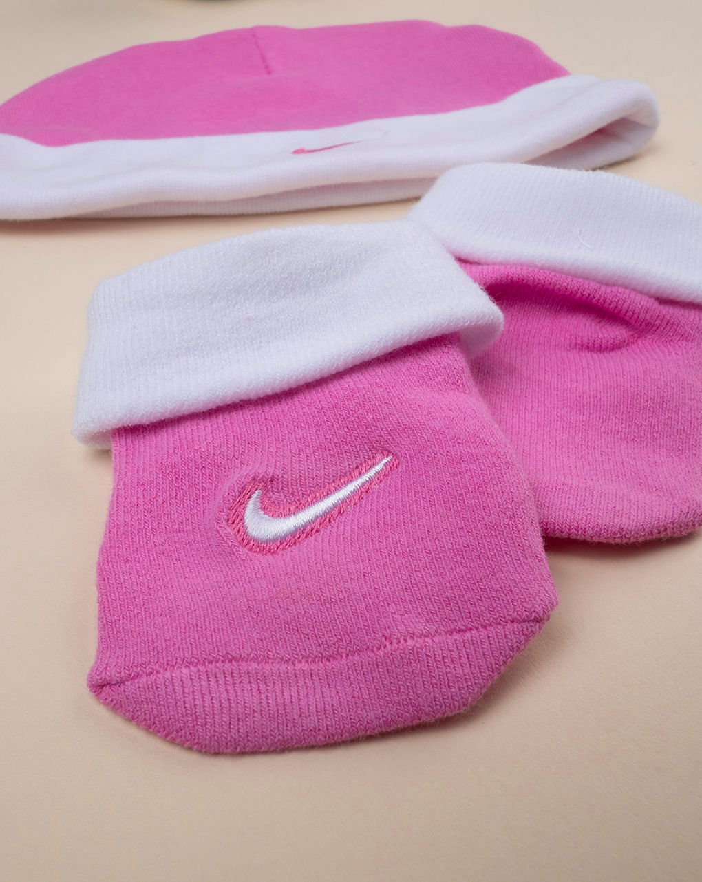 Conjunto de 3 peças nike para bebé menina rosa - Nike