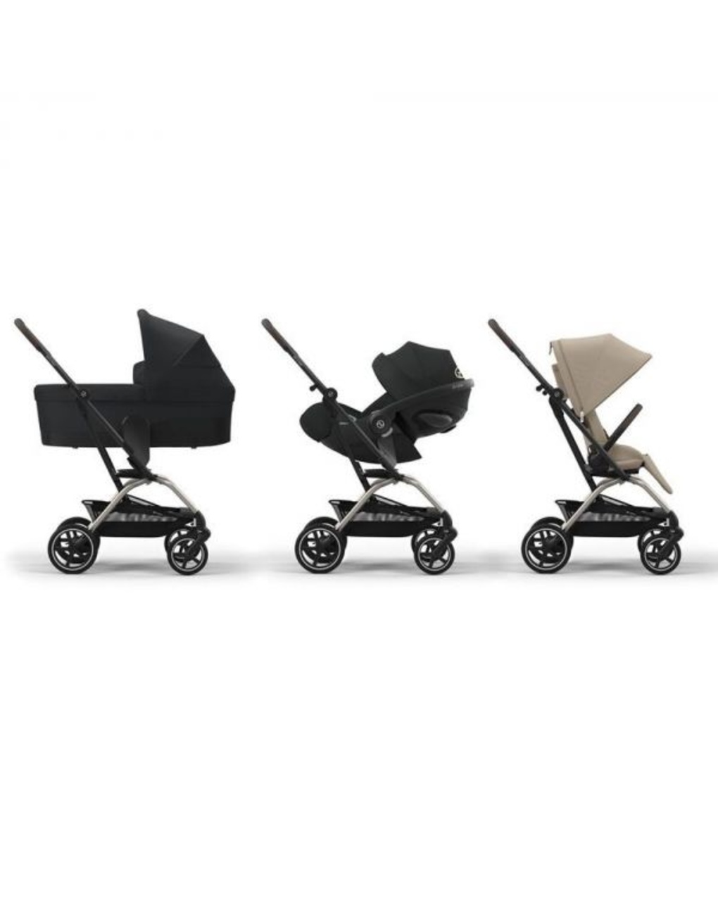 Carrinho de bebé eezy s twist+ 2 tpe bege amêndoa - cybex - Cybex