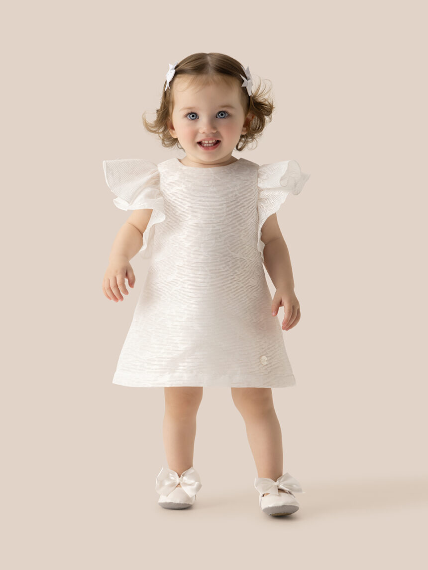 Vestido branco para bebé - Prénatal