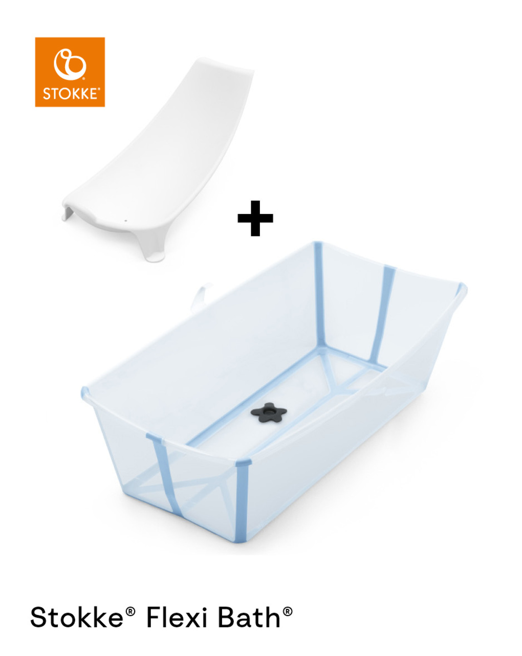 Conjunto stokke® flexi bath® x-large ocean blue - Stokke