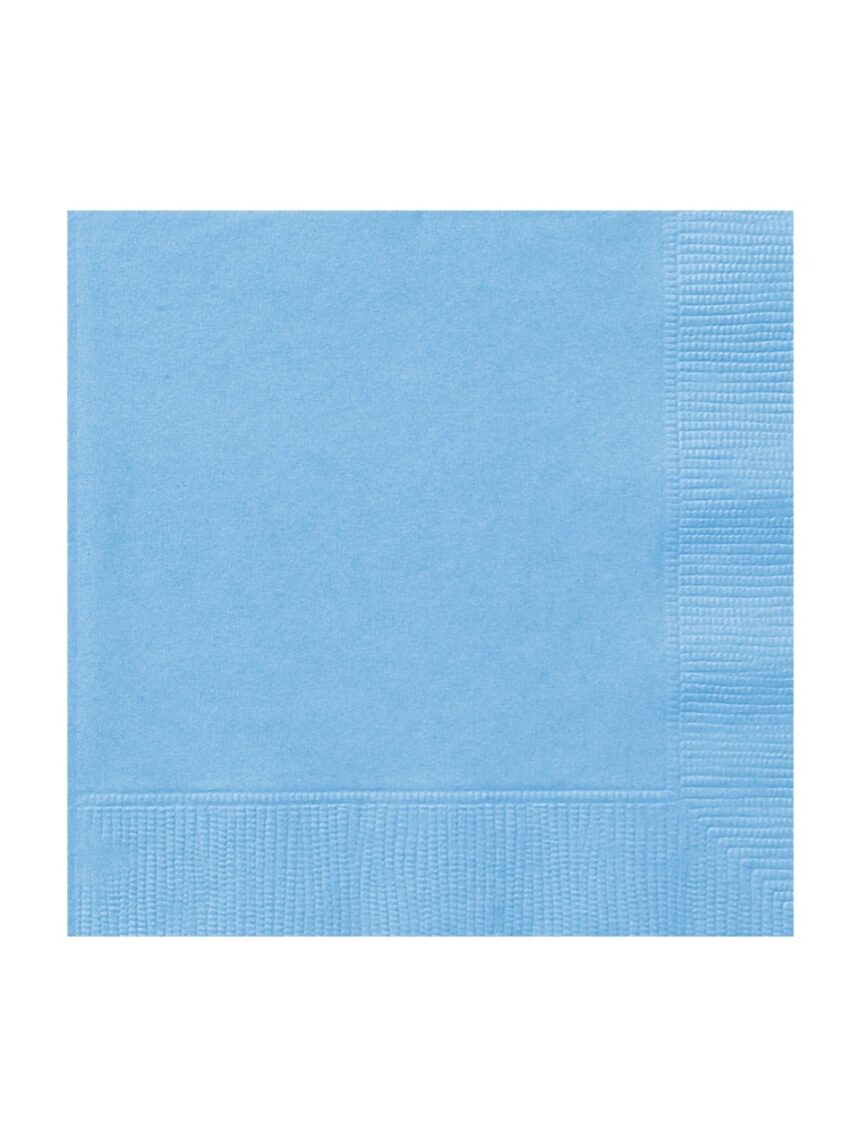 Guardanapo 33 x 33 cm 20 unidades - azul claro - Bigiemme