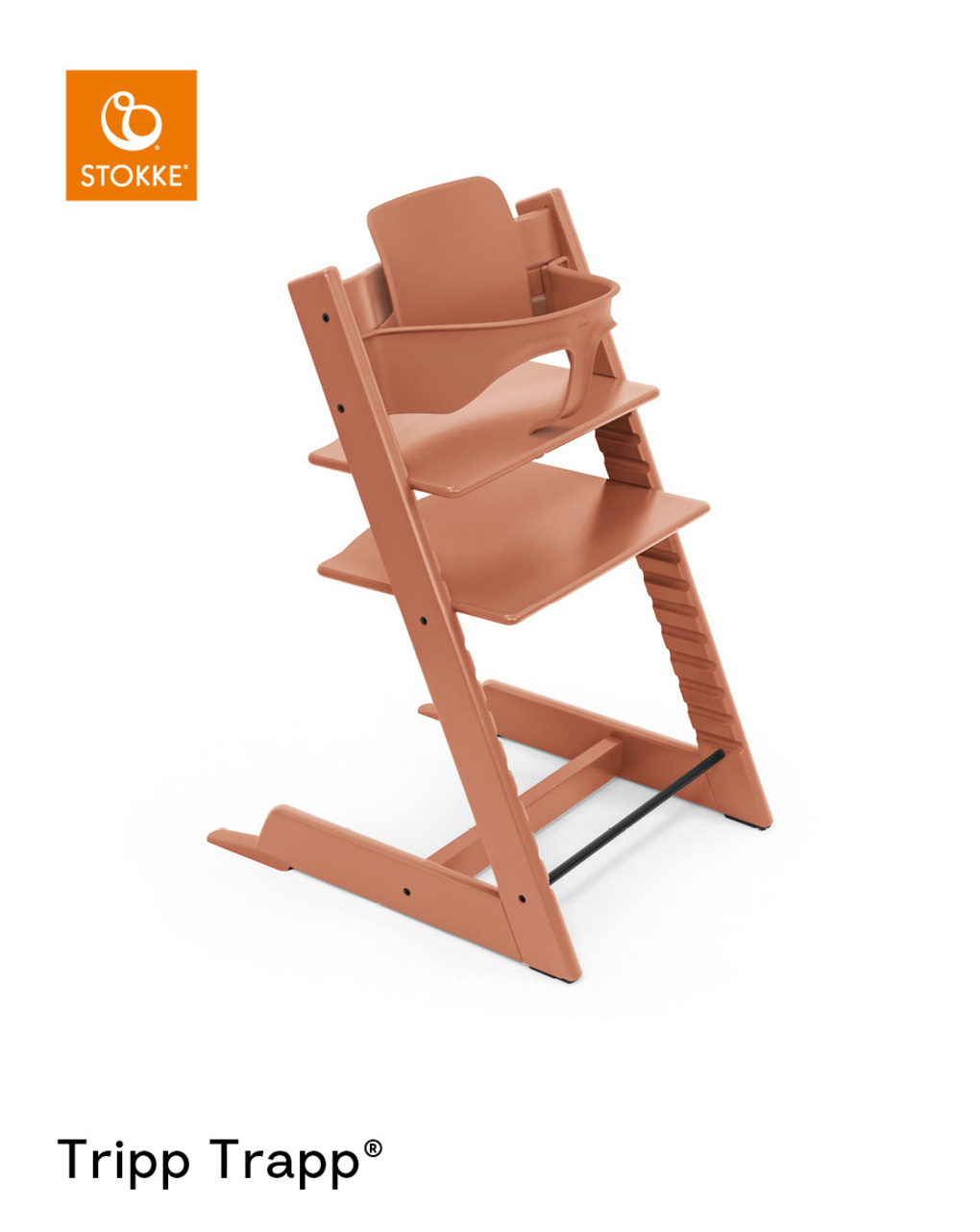Cadeira tripp trapp® terracota - stokke - Stokke