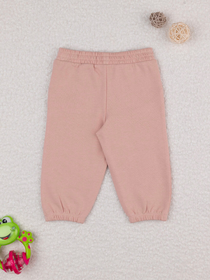 Pantalona de felpo francês bimba rosa - Prénatal