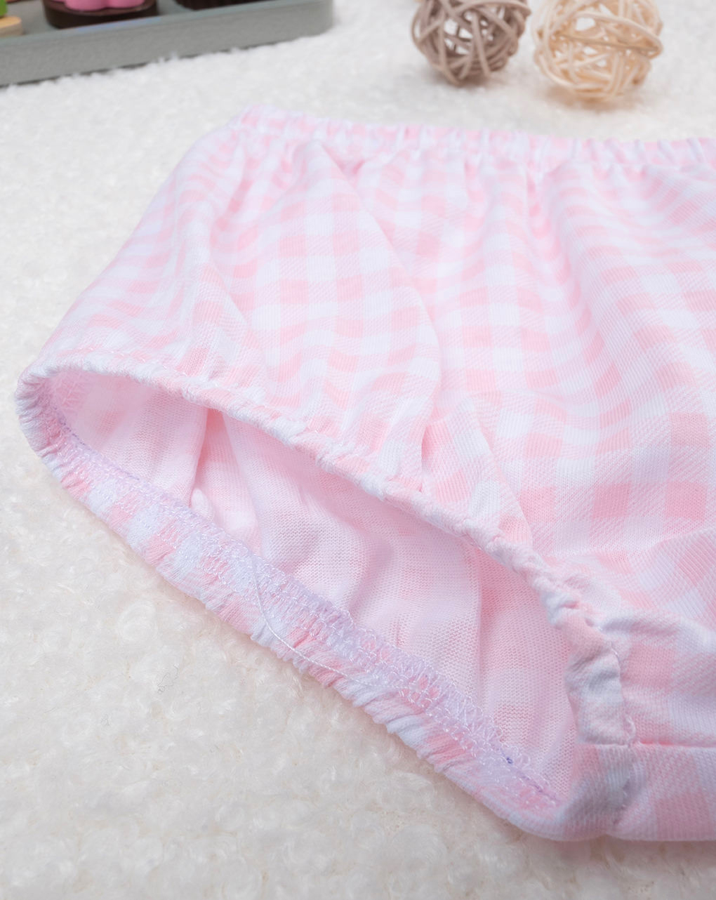 Vestido rosa vichy para rapariga - Prénatal