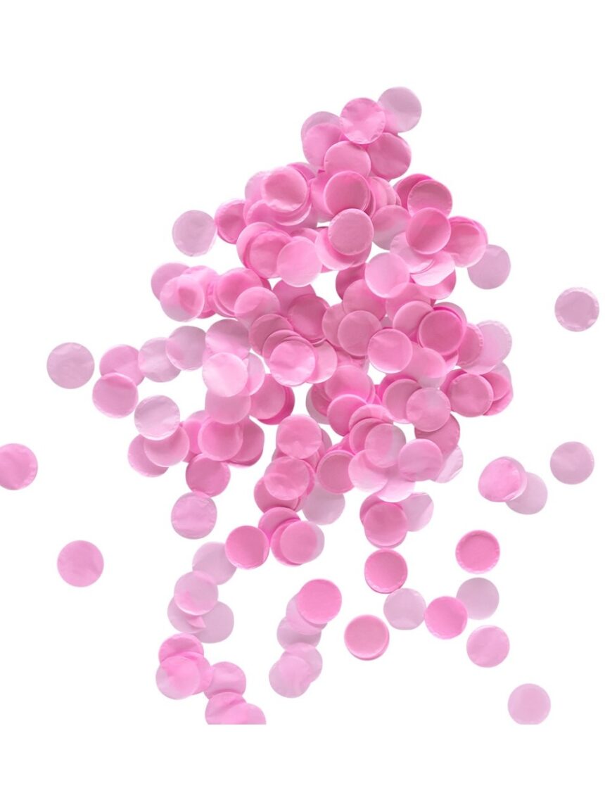 Balão de látex d60 - revelação confetti rosa - Bigiemme