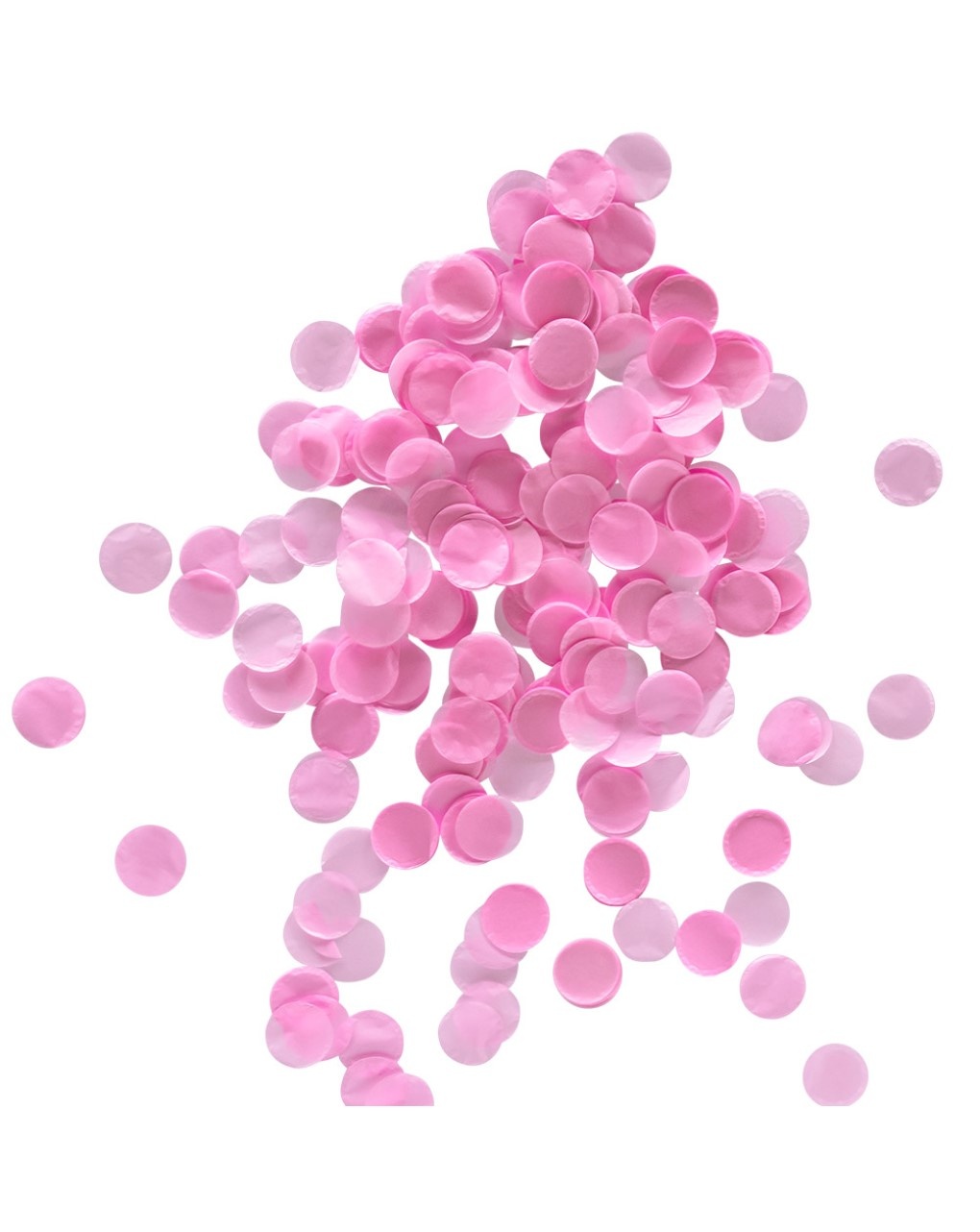 Balão de látex d60 - revelação confetti rosa - Bigiemme