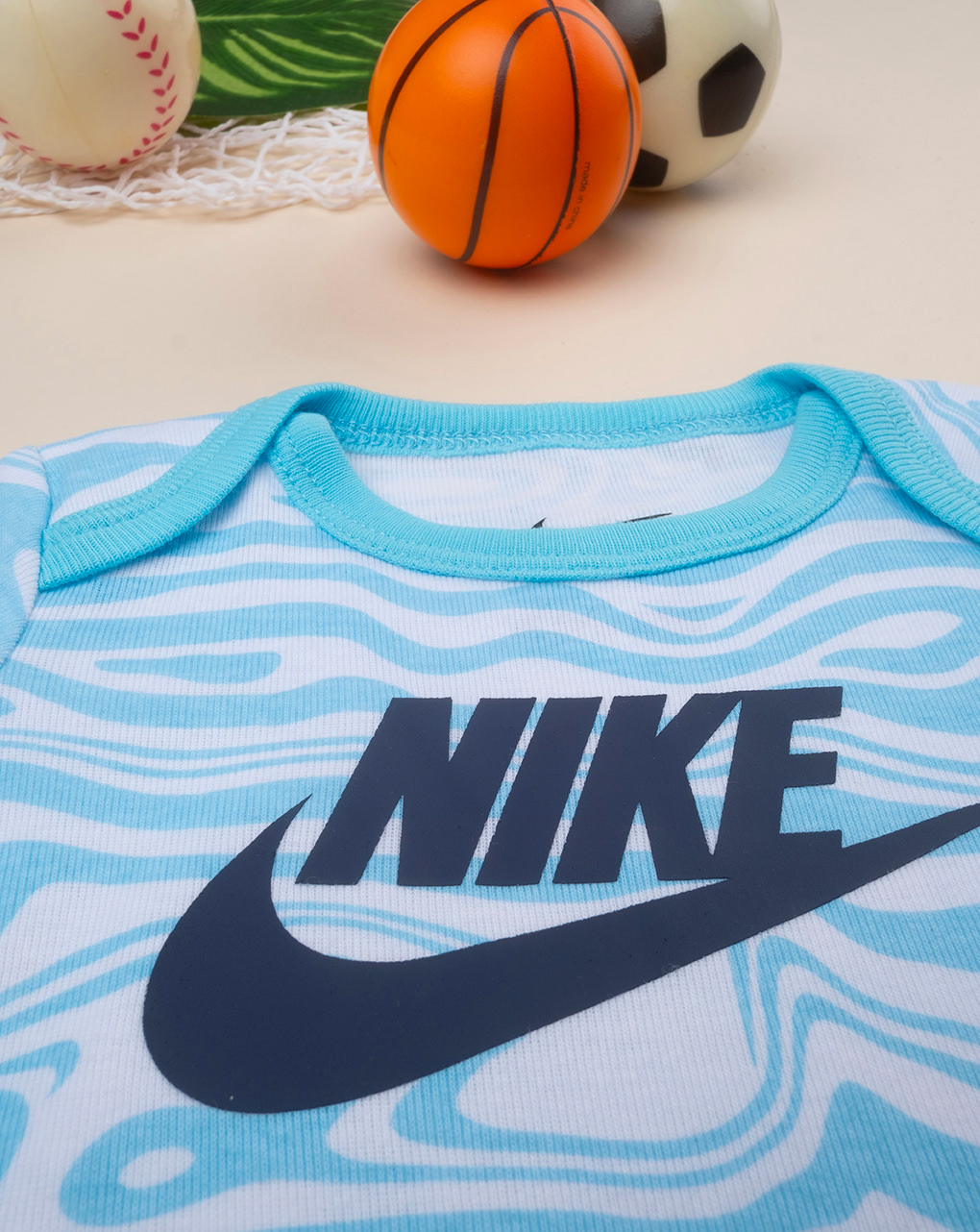 Conjunto de 3 peças nnike azul bebé - Nike